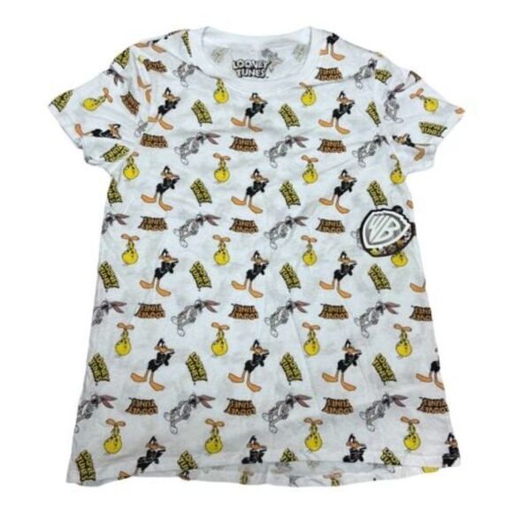 Looney Tunes Graphic‎ T-Shirts Six Flags Bugs Bunny Daffy Tweety Bird - Picture 7 of 7